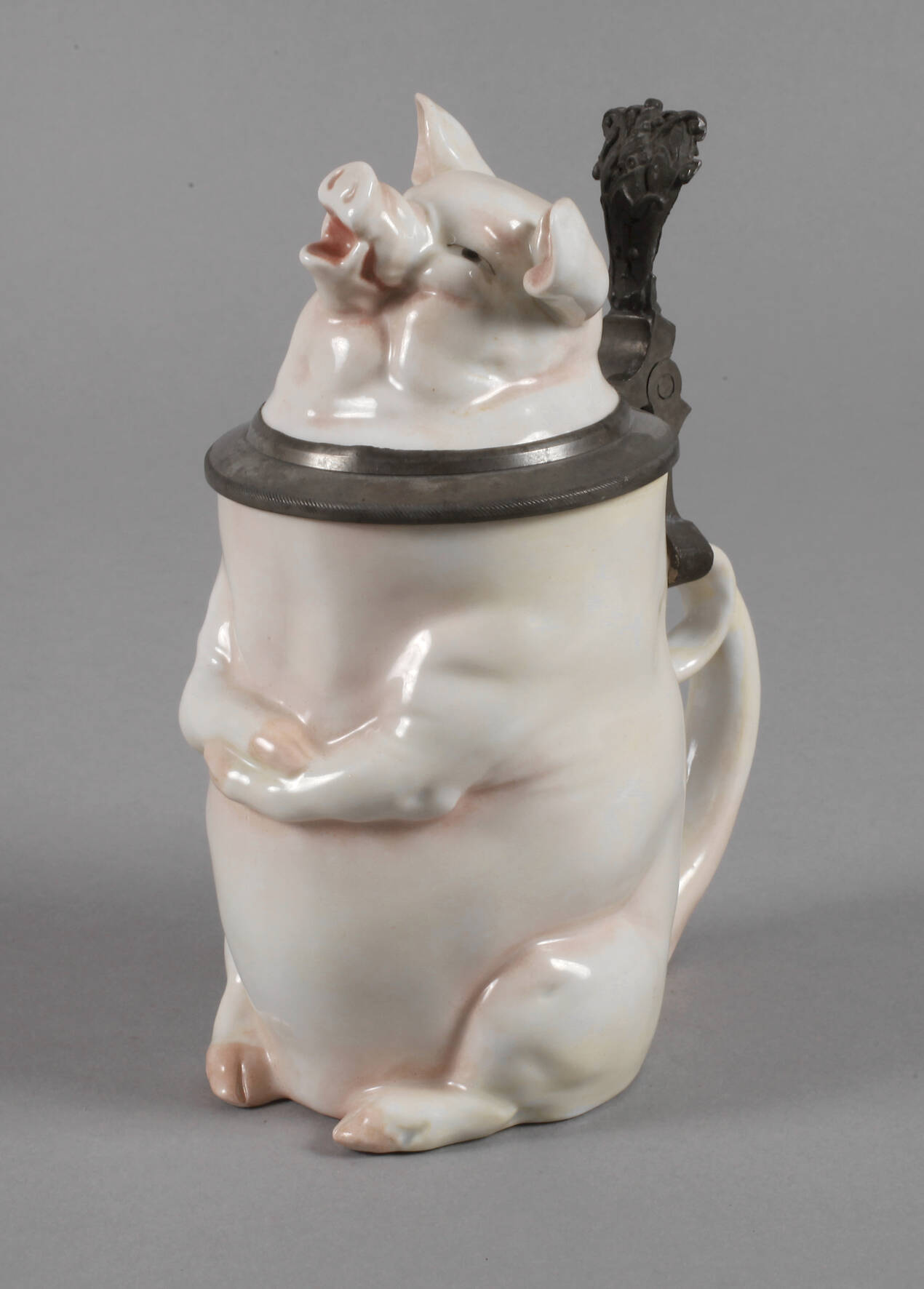 Schierholz Plaue Figurenkrug als Schwein