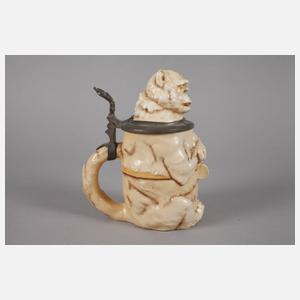 Schierholz Plaue Figurenkrug als Affe