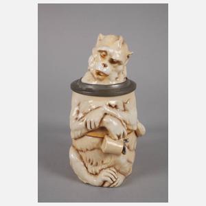 Schierholz Plaue Figurenkrug als Affe