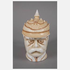 Schierholz Plaue Gesichterkrug als Bismarck