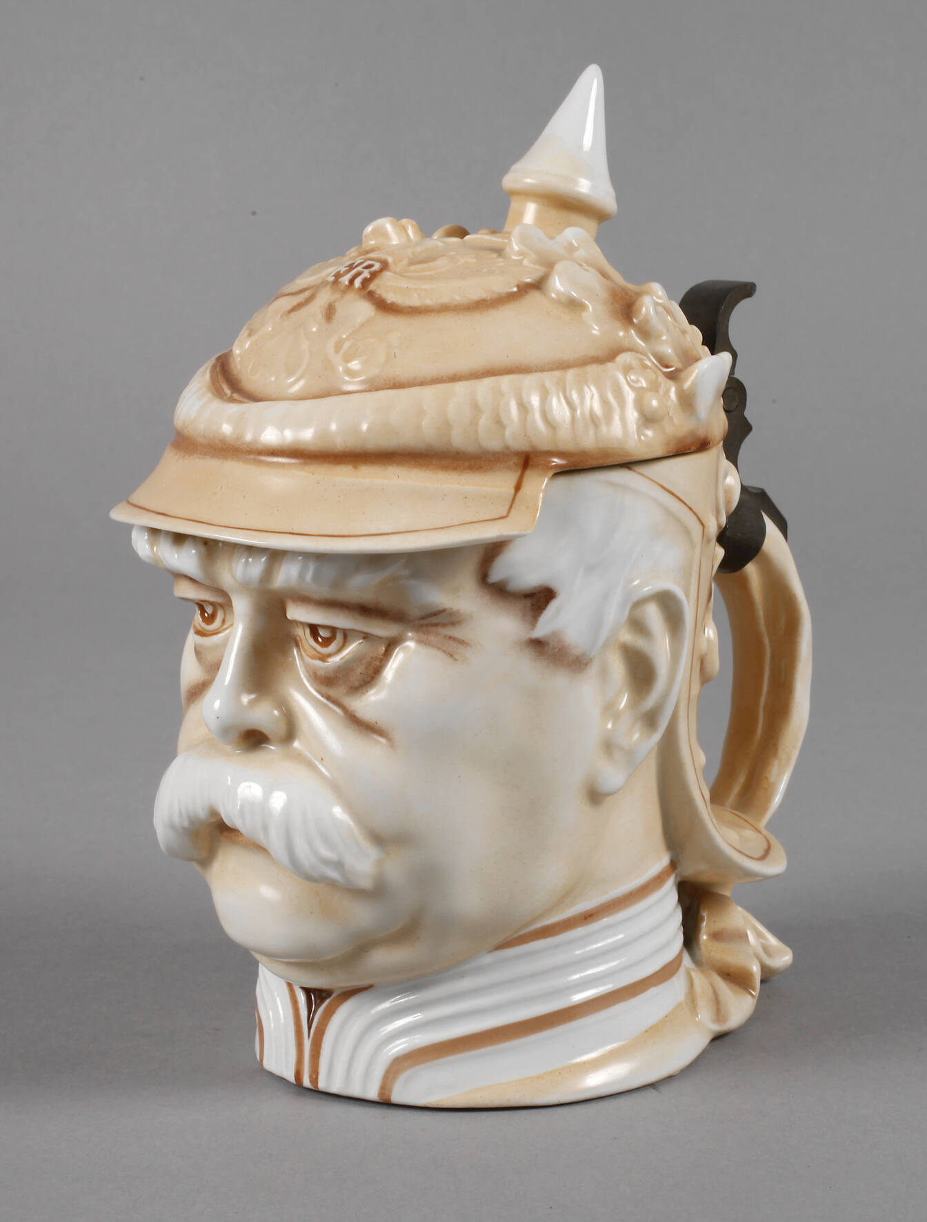 Schierholz Plaue Gesichterkrug als Bismarck