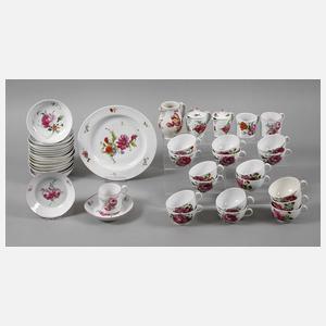 Tettau Konvolut Rosendekor