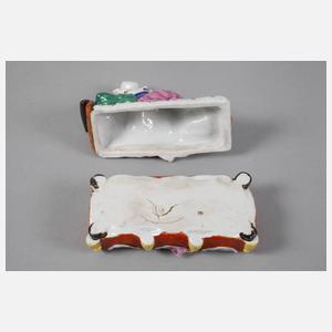 Thüringen figürliche Deckeldose