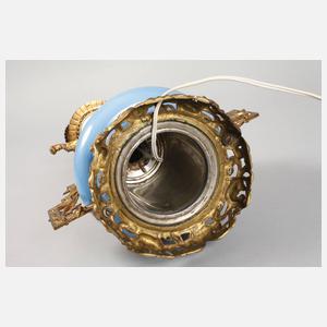 Großer Lampenfuß mit Amoretten