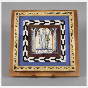 Fliese Spanien 16./17. Jh.