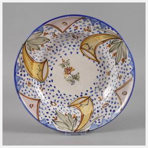 Großer Fayenceteller