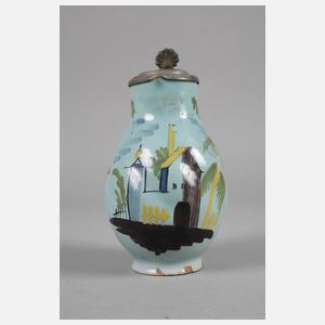 Hanauer Fayence Birnenkrug