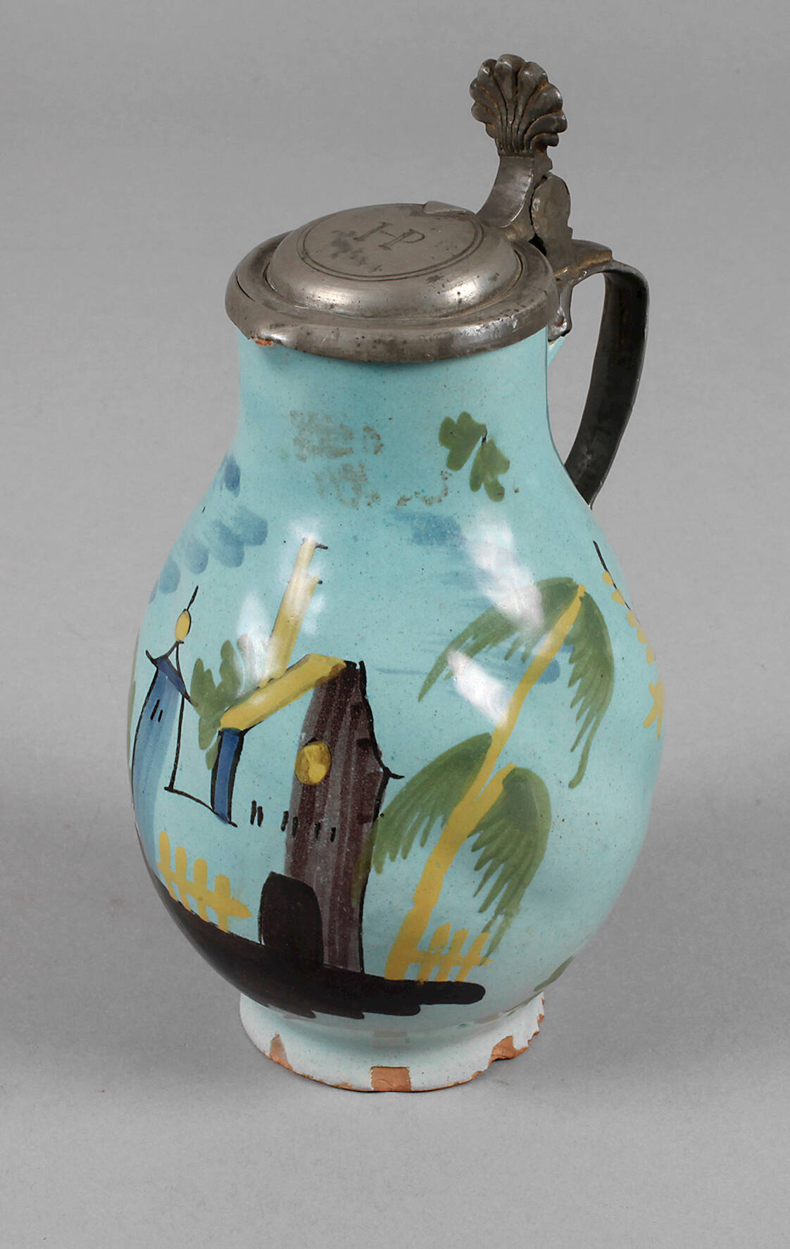 Hanauer Fayence Birnenkrug