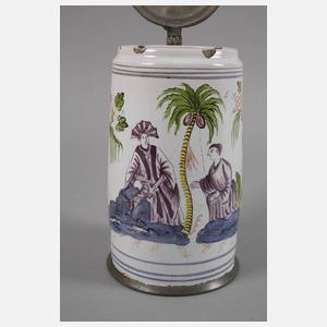 Erfurter Fayencewalzenkrug