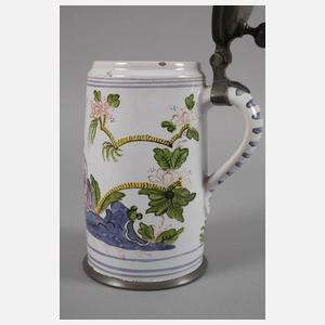Erfurter Fayencewalzenkrug