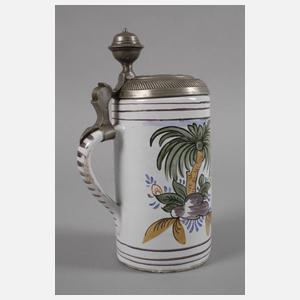 Erfurter Fayencewalzenkrug