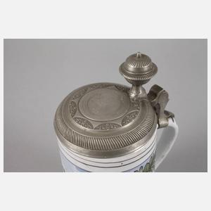 Erfurter Fayencewalzenkrug