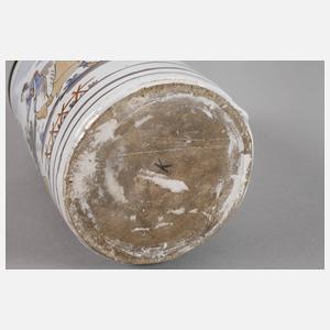 Erfurter Fayencewalzenkrug