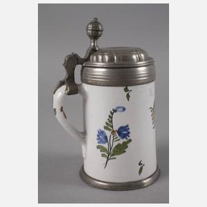 Kleiner Schrezheimer Fayencewalzenkrug