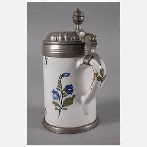 Kleiner Schrezheimer Fayencewalzenkrug