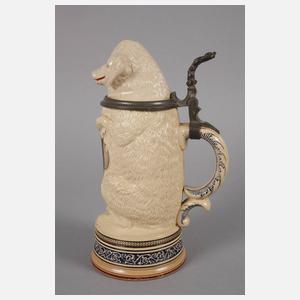 Keglerkrug als Schwein