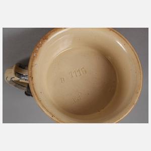 Keglerkrug als Schwein