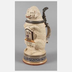 Keglerkrug als Schwein