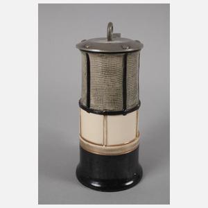 Bierkrug als Grubenlampe