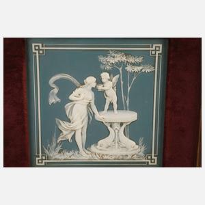 Villeroy & Boch Wandplatte in Wedgwoodmanier