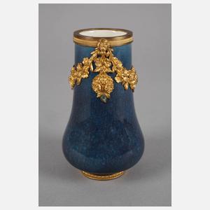 Sevres montierte Jugendstilvase