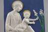 Wandrelief nach Della Robbia
