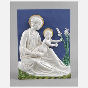 Wandrelief nach Della Robbia