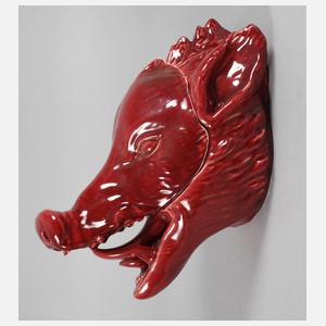 Villeroy & Boch große Deckeldose als Eberkopf