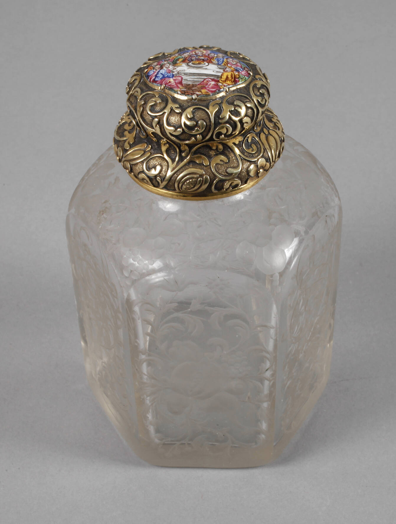 Seltene Sechskant-Flasche