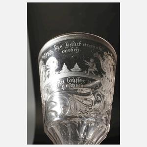 Barockes Kelchglas