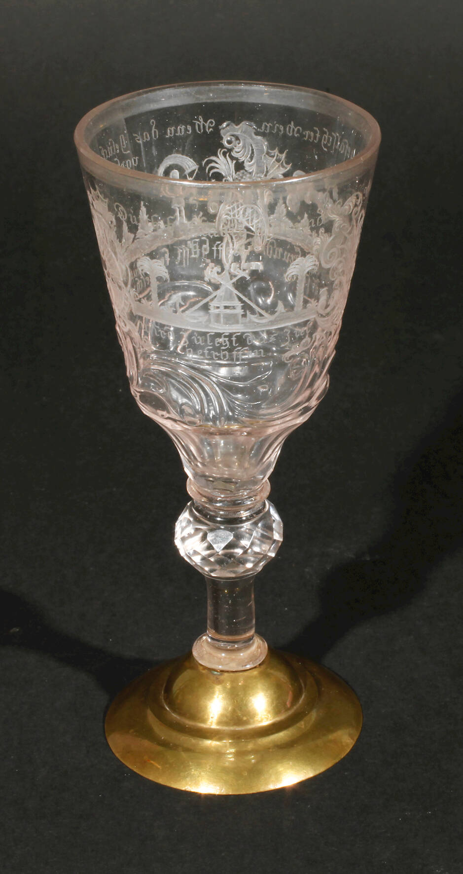 Barockes Kelchglas