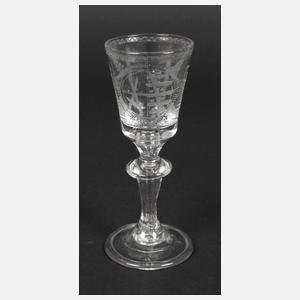 Spitzkelch mit Sachsenwappen