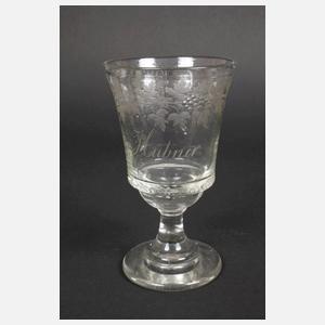 Vier Trinkgläser Biedermeier