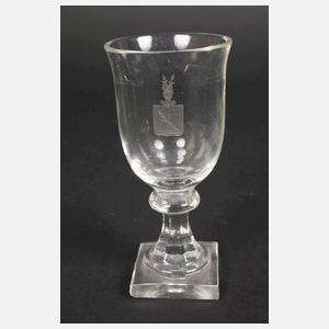 Vier Trinkgläser Biedermeier