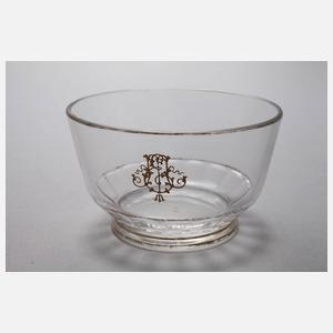 Lobmeyr Wien Karaffe und sechs Dessertschalen