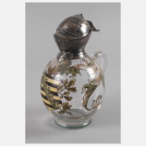 Krug mit Sachsenwappen