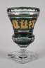 Val St. Lambert Vase mit Figurenfries