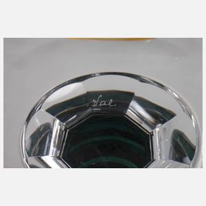 Val St. Lambert Vase mit Figurenfries