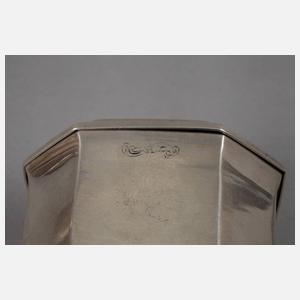 Silber Teedose Augsburg