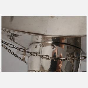 Große klassizistische Öllampe Italien