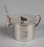 Silber englischer Wachsstockhalter