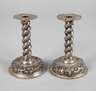 Paar Silberleuchter