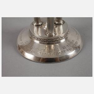 Silber Tafelaufsatz Freiherr von Berchem