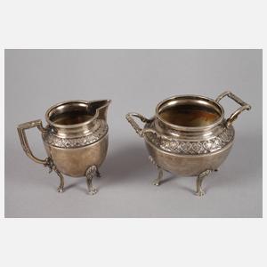 Mokkakernstück Silber