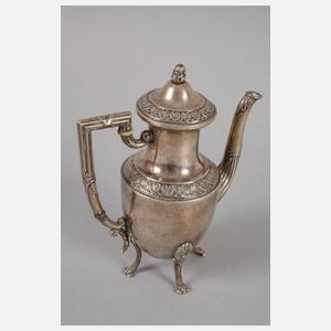 Mokkakernstück Silber