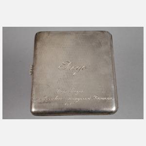 Zigarettenetui Silber