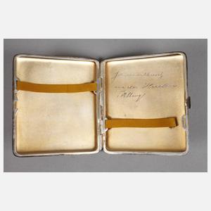 Zigarettenetui Silber