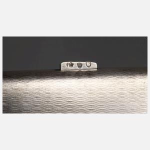 Zigarettenetui Silber