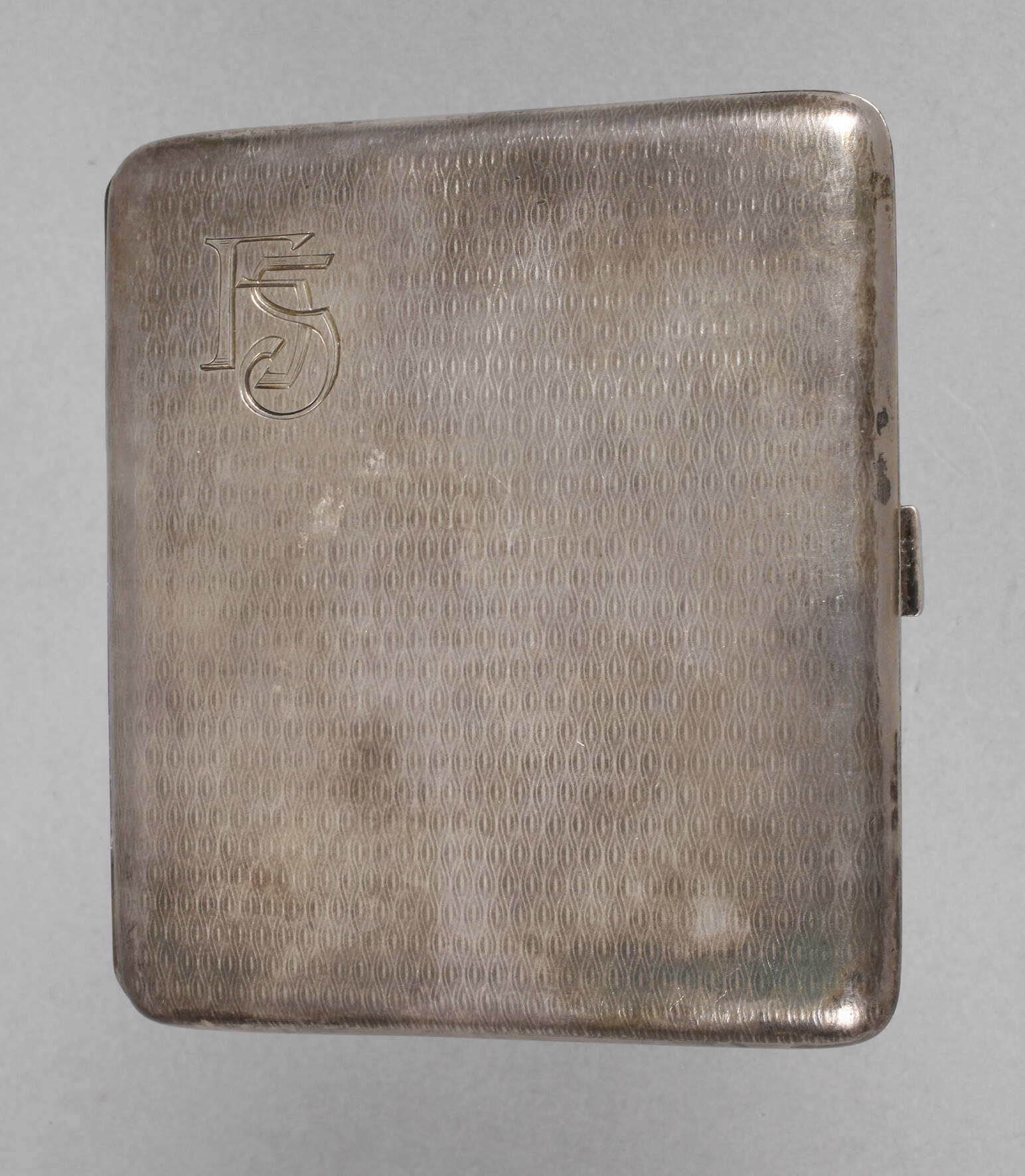 Zigarettenetui Silber