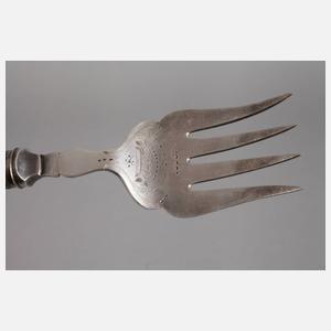 Jagdliches Vorlegebesteck